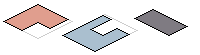 Pixelart. Isometric drawing.